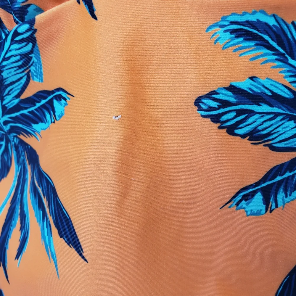 SHEIN HALTER TIE ONE-PIECE SWIMSUIT SIZE LARGE